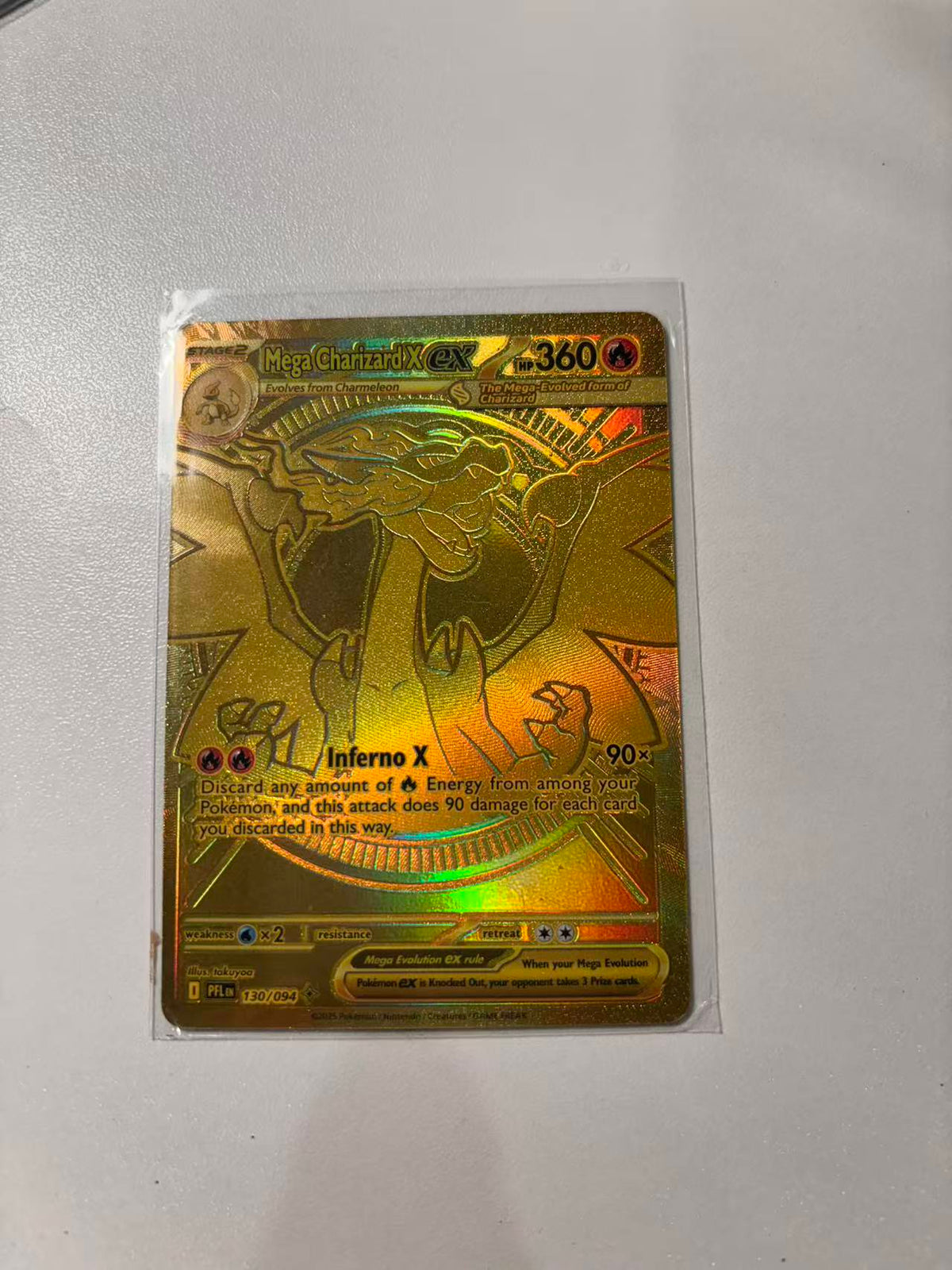 Mega Charizard X ex 130/094